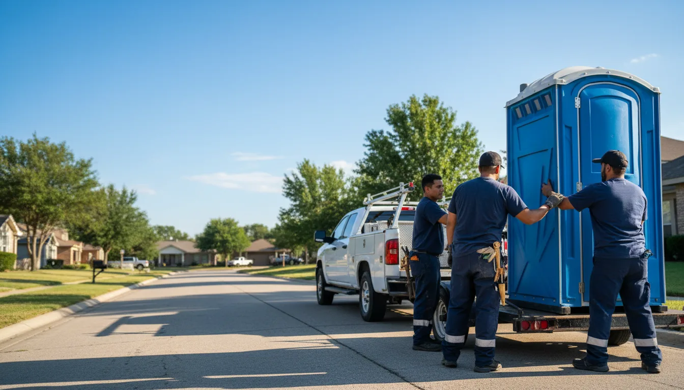 Portable Toilet Rental in Camp Dennison, OH near me